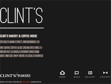 Tablet Screenshot of clintsbakery.com